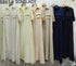 Collar Down Long Maxi Dress